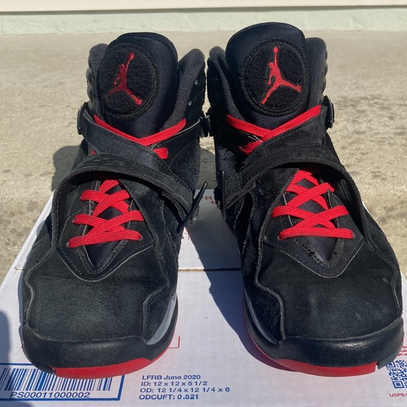 Air AJ Jordan Retro 8 "Bred-Black Cement" - Picture 1 of 11